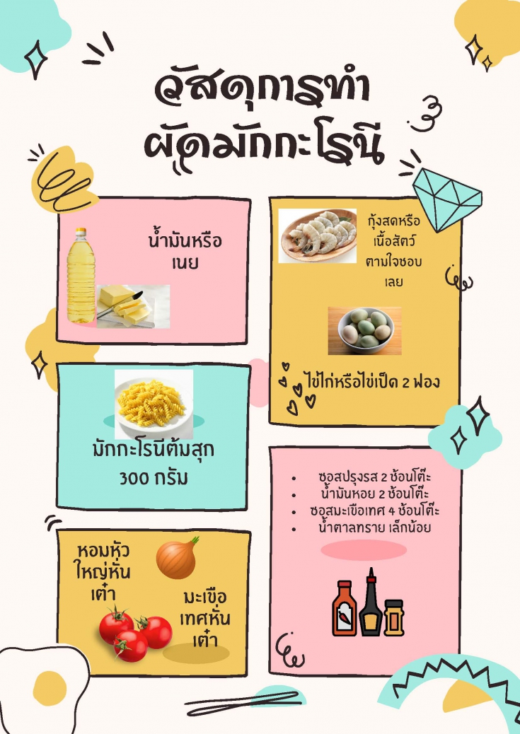 ผัดมักกะโรนี